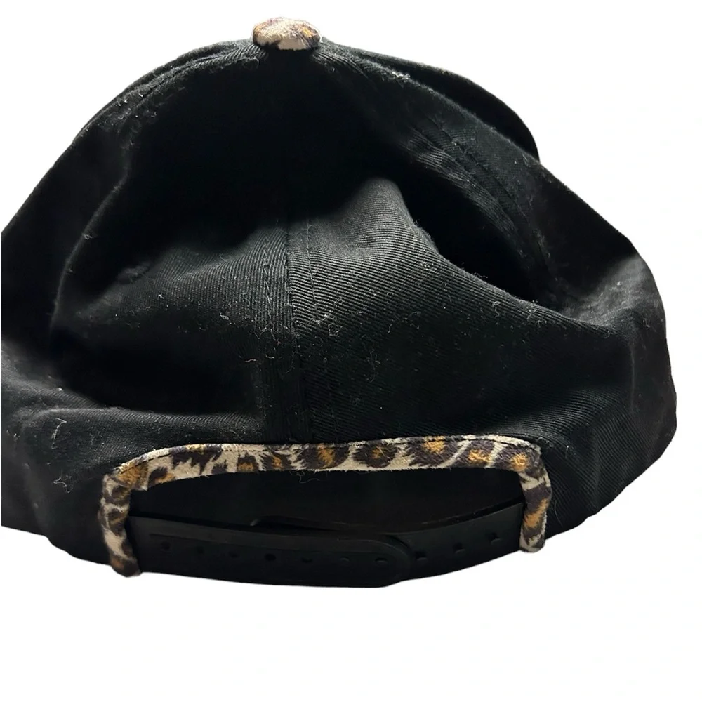 Curtis Lee Steer Black & Cheetah Trucker Hat